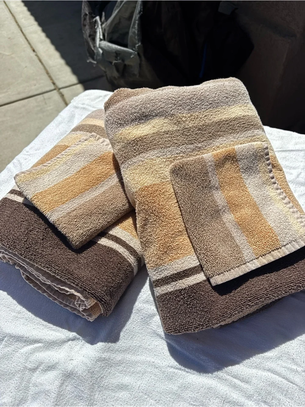 Vintage towel set WORLD MARKET